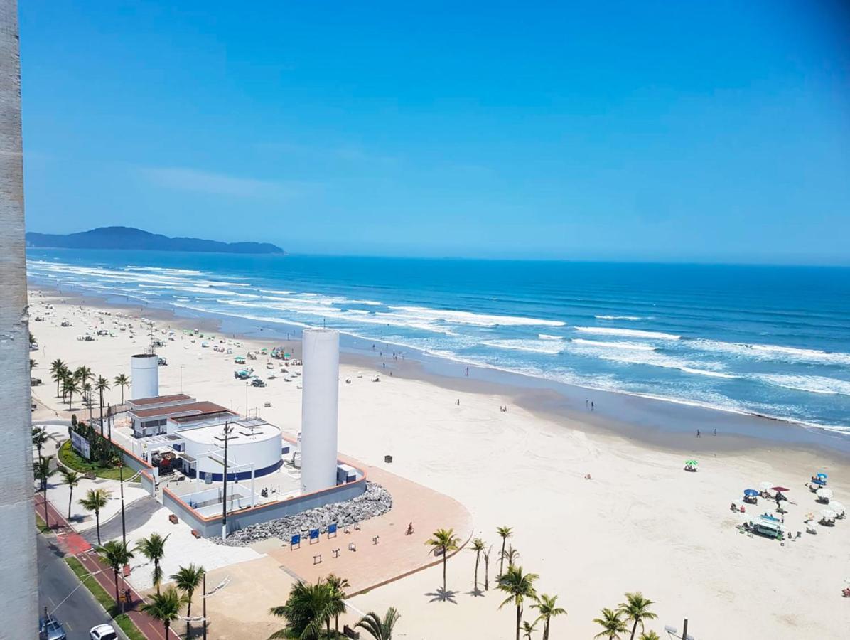 Apto C Vista Incrivel Para O Mar, Praia Grande Sp Exterior photo